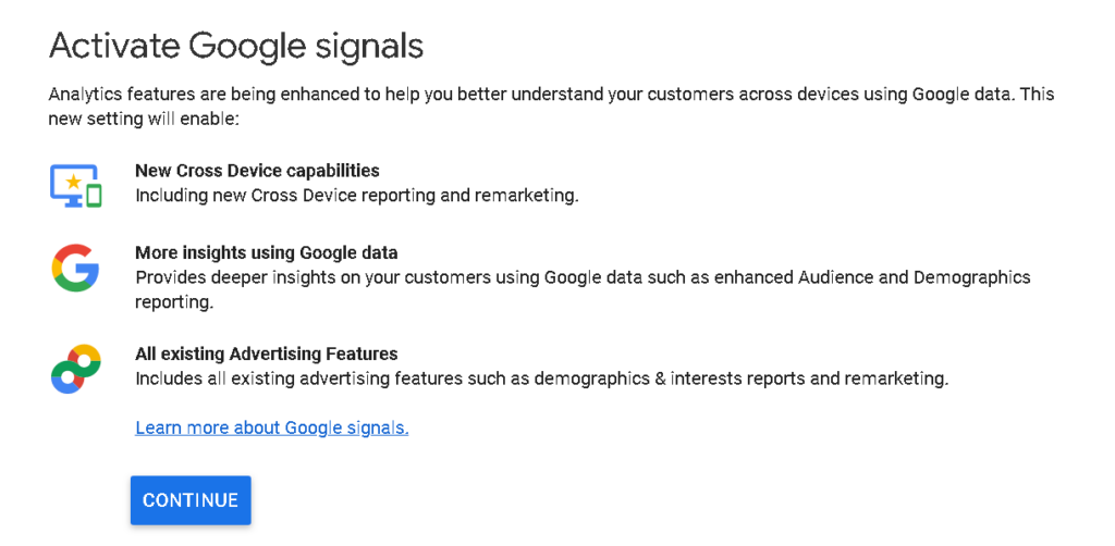 Google Signals