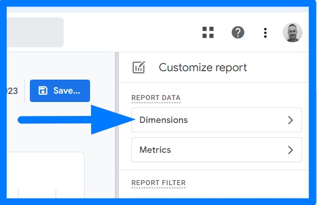Session default channel grouping