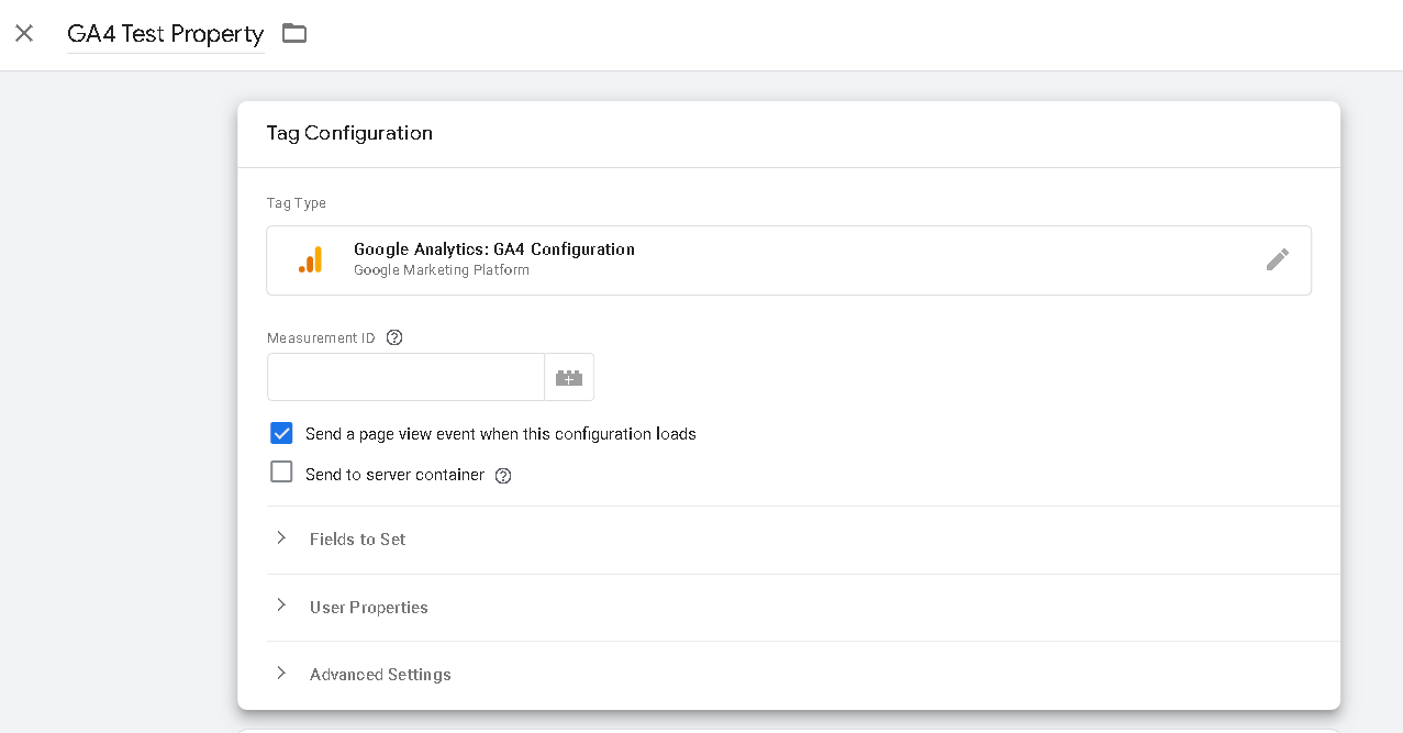 Creating A GA4 Test Property - Social Gains | Your AI Marketing Agency ...